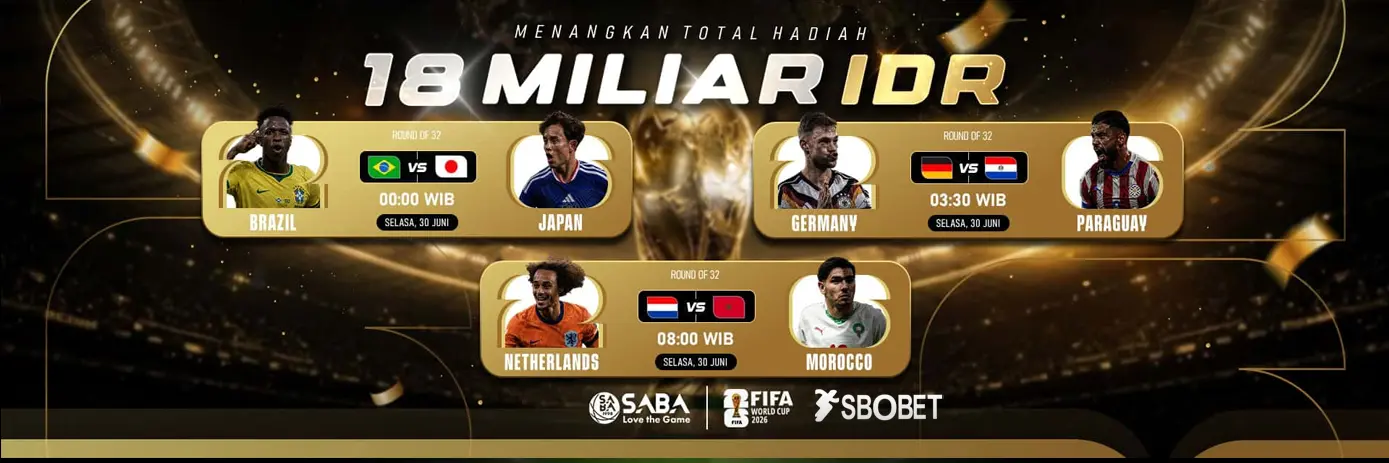 JADWAL PIALA DUNIA 2026 GILAHOKI